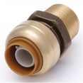 thumbnail image 1 of U120LFA .50 in. X .50 in. Low Lead Push Fit Male Adapter, 1 of 1