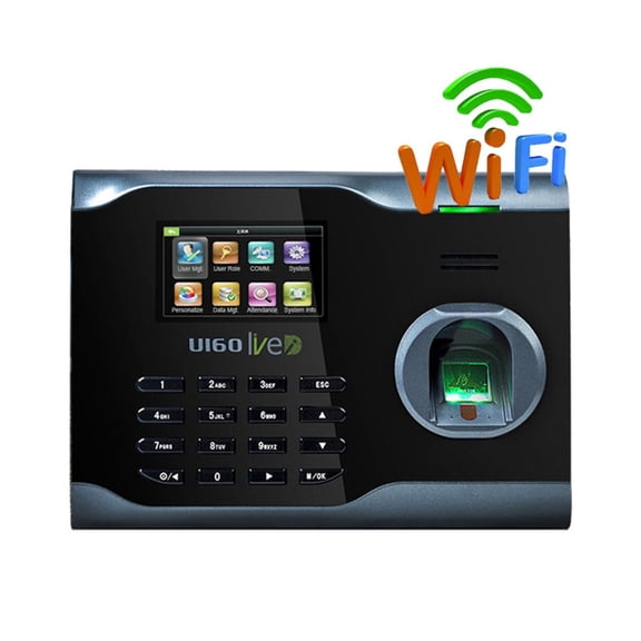 U160 Biometric Fingerprint Time Attendance Optional 125KHZ RFID Card Reader /IP USB Fingerprint Time Clock Time Recorder - Efficient Management