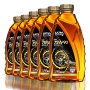 U1P-Gear SAE 75W-90 Synthetic Gear Oil API GL-5, MT-01 6 QTS