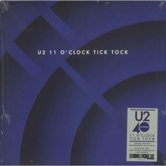 U2 - 11 O'Clock Tick Tock (40th Anniversary Edition) - Music & Performance - Vinyl