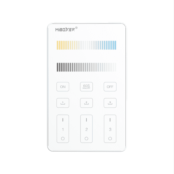 U2 - 3-Zone Panel Remote (Color Temperature)