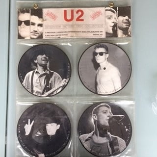 U2 A Previously Unreleased Interview With Bono: Philadelphia 1987 (4x7inVinyl) (New)