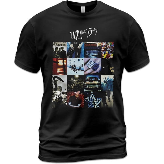 U2 Achtung Baby T-shirt Bono the Edge Adam Clayton Larry Mullen Jr