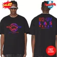 U2 Band Uv Live At Sphere Gradient 2024 Achtung Baby Two Sided T-Shirt