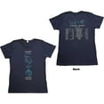 thumbnail image 1 of U2 Ladies T-Shirt: I+E 2018 Tour Dates (Back Print) (X-Large), 1 of 2