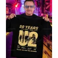 thumbnail image 1 of U2 Tour 50th Anniversary 2026 Collection T-shirt, 1 of 5