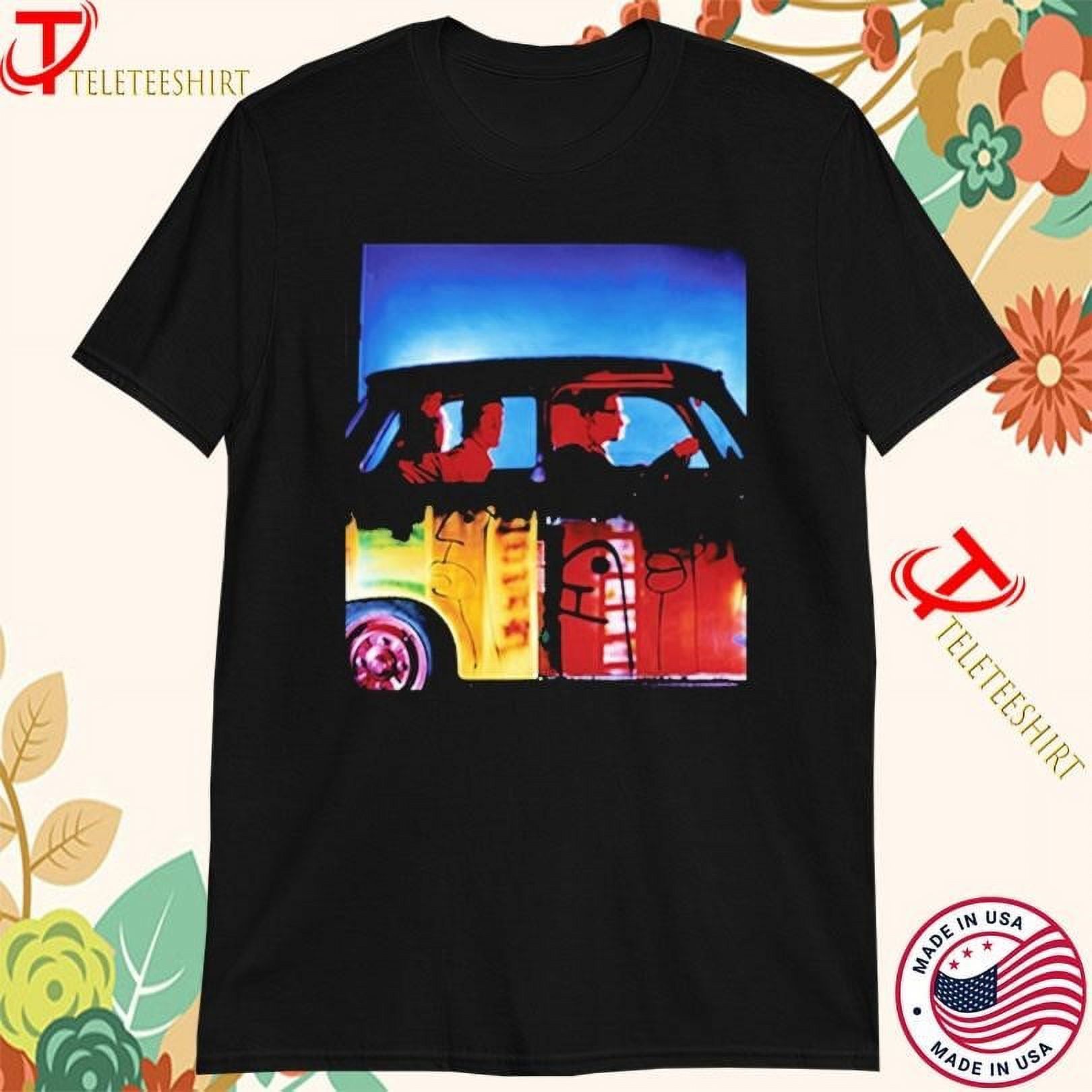 U2 Uv Achtung Baby Car T-shirts - Walmart.com