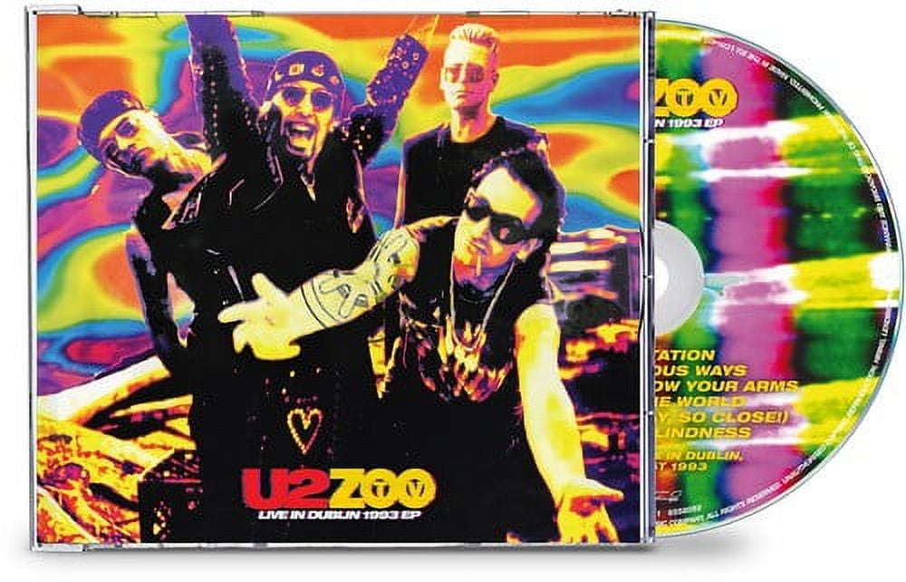 洋楽 U2 ZOO EUROPA 1993 Dublin 2CD KTS U2 - Zoo TV Live in Dublin 1993 EP - SHM incl. Bonus Track