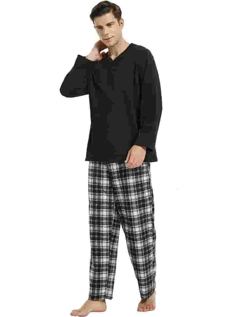 百貨店福袋 Sets, Pajama Couple U2SKIIN Plaid for Set Pajama Matching Clothing