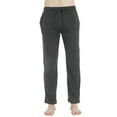 thumbnail image 1 of U2SKIIN Mens Cotton Pajama Pants, Soft Lounge Pant with Pockets Lightweight Sleep Pj Bottoms,(Dark Grey Mel,L), 1 of 5