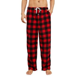 Red and black checkered christmas pajamas hotsell