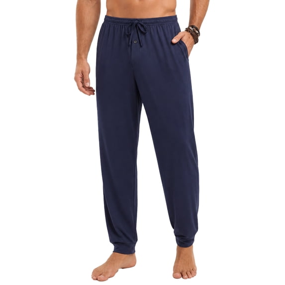 U2SKIIN Mens Pajama Pants, Lightweight Soft Lounge Pant with Pockets Sleep Pj Bottoms for Men,