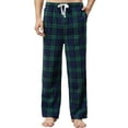 thumbnail image 1 of U2SKIIN Mens Pajama Pants, Ultra Soft Stretch Lightweight PJ Bottoms with Pockets,(Black,2XL), 1 of 5