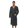 U2SKIIN Mens Terry Cloth Robe, 100 Cotton Soft Spa Bathrobes for Men