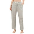 thumbnail image 1 of U2SKIIN Womens Pajama Pants, Soft Lightweight Lounge Sleep Pants with Pockets Casual Pj Bottoms (Light Green Mel., 2XL), 1 of 6