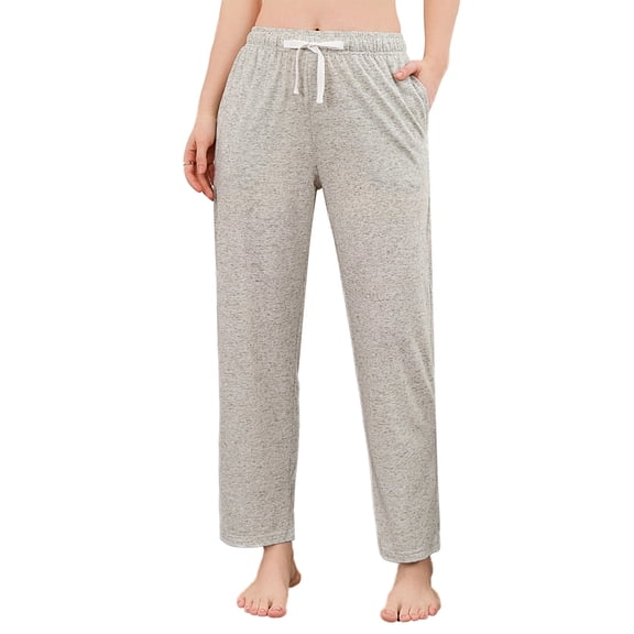 U2SKIIN Womens Pajama Pants, Soft Lightweight Lounge Sleep Pants with Pockets Casual Pj Bottoms (Light Green Mel., S)