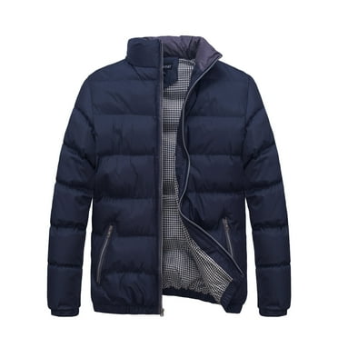 U2wear Men's Casual Puffer Jacket, Long Sleeve, Bomber Jacket