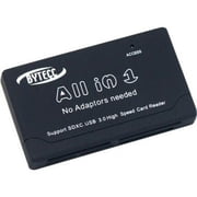 U3CR-630 USB3.0 6-slots All-IN-1 Palm-sized Card Reader/Writer, Black