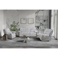thumbnail image 1 of U6028 GREY RECLINING SOFA/CONSOLE RECLINING LOVESEAT/GLIDER RECLINER, 1 of 3