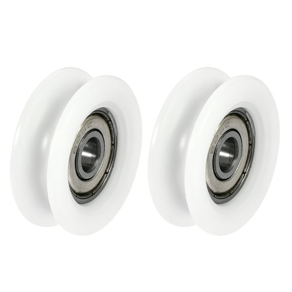 U626ZZ 6x30x10mm Double Metal Shielded (GCr15) Chrome Steel U Groove Ball Bearings 2 Pack