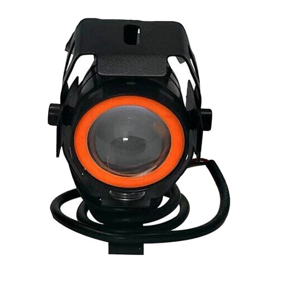 U7 Electric Scooter LED Spotlight Highlight Flashing Angel Eyes Motorcycle LED Light for Electric Scooter Remodel A