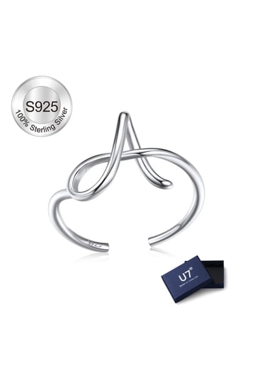 U7 Sterling Silver Rings in Rings - Walmart.com