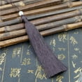 thumbnail image 1 of U8MO 1/10PC 12cm Bead tassels for jewelry making DIY Earrings Tassel Pendants Trim-Coffee-10pcs, 1 of 8