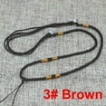 thumbnail image 1 of U8MO 10 Chinese String Hand Woven Braided Adjustable Cord Necklace for Jade Pendants-3# Brown, 1 of 9