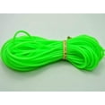 thumbnail image 1 of U8MO 10 Meter Green 2mm Soft Hollow Rubber Tubing Jewelry Cord Cover Memory Wire, 1 of 5