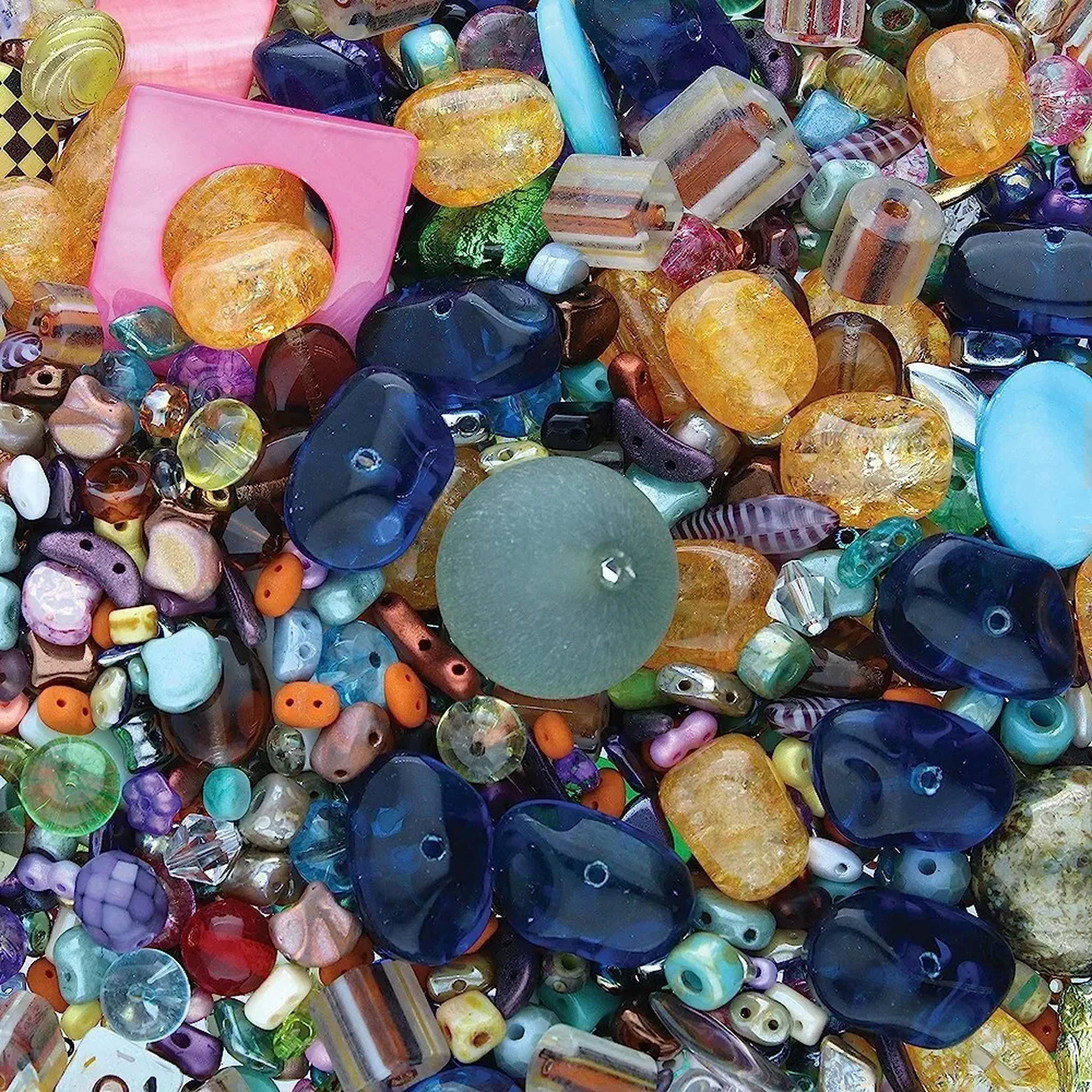 U8MO 10 Pounds Glass Beads Assorted Colors BULK Lot Wholesale Set Jewelry Wholesale