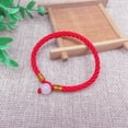 thumbnail image 1 of U8MO 10 Red String Braided Lucky Rope Cord Jude Beads Bangle Cuff Braceletes, 1 of 8