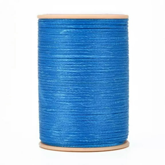 U8MO 10 Roll 109.36 yards/Roll 0.8mm Flat Waxed Braided Cords Thread Sew Craft String-Dodger Blue