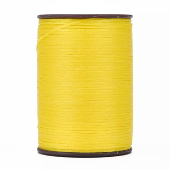 U8MO 10 Roll 109.36 yards/Roll 0.8mm Flat Waxed Braided Cords Thread Sew Craft String-Gold