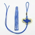 thumbnail image 1 of U8MO 10 Set Chinese Knot Tassel Pendant DIY Craft Home Decor Car Hangings 14 Colors-royalblue-10 sets, 1 of 8