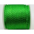 thumbnail image 1 of U8MO 10 meter 2mm Nylon String Chinese Satin Silk Braided Cord Love Binding Rope-Green, 1 of 9