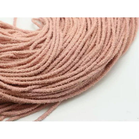 U8MO 10 meter Furry Elastic Cord Stretch Thread String Round 4mm For Sewing Craft-4# Pink