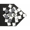thumbnail image 1 of U8MO 100 Clear Faceted Square Flatback Glass Crystal Rhinestone Gems 10X10mm No Hole, 1 of 7