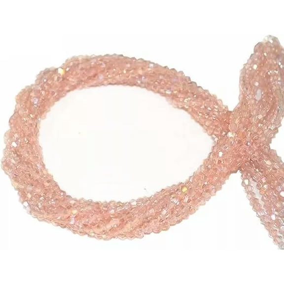 U8MO 1000 Bulk Beads Faceted Bicone Pink Wholesale Lot 4mm Lot Cone Diamond