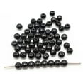 thumbnail image 1 of U8MO 1000 Plastic Faux Pearl Round Beads 8mm Imitation Pearl Color Choice Wholesales-Black, 1 of 6