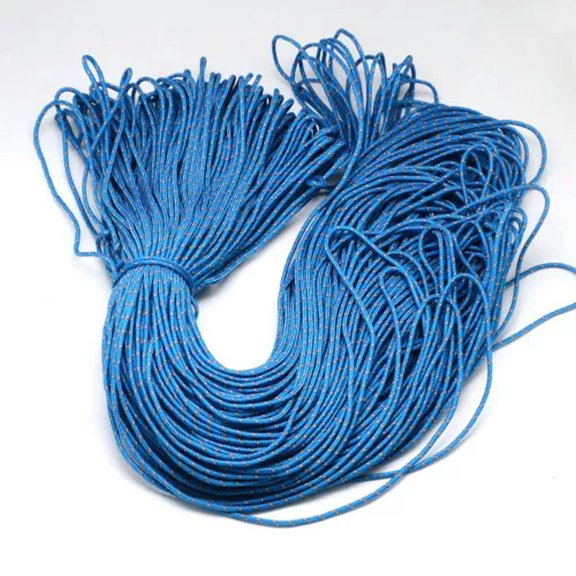 U8MO 100m Polyester Spandex Cord Ropes Spandex Accessory Thread For Climbing Rope 2mm-DodgerBlue-2