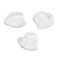 thumbnail image 1 of U8MO 100pc Clear Transparent Acrylic Pendants Leaf Charms Beads Spacer Craft 15x15mm, 1 of 8