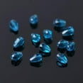 thumbnail image 1 of U8MO 100pcs 5x3mm Small Teardrop Faceted Crystal Glass Losse Beads Bulk Wholesale Lot-130# Peacock Blue, 1 of 9