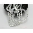 thumbnail image 1 of U8MO 100pcs 6mm Bicone bead Faceted Crystal Glass Beads Color For Choice-Clear AB, 1 of 8
