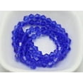 thumbnail image 1 of U8MO 100pcs 6mm Bicone bead Faceted Crystal Glass Beads Color For Choice-Royal Blue, 1 of 8