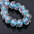 thumbnail image 1 of U8MO 10PCS Rondelle Faceted 10mm 12mm Crystal Lampwork Glass Loose Beads-12#-10x7mm, 1 of 6