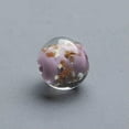 thumbnail image 1 of U8MO 10PCS Round 6/8/10/12/14mm Luminous Handmade Lampwork Glass Loose Beads-Opaque Purple-14mm, 1 of 5