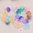 thumbnail image 1 of U8MO 10pcs 10mm Flower Shape Handmade Lampwork Glass Loose Beads For Jewelry Making-Random Mixed, 1 of 6