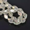 thumbnail image 1 of U8MO 10pcs 16x10mm Faceted Oval Crystal Glass Loose Spacer Beads DIY Jewelry Findings-Citrine Yellow, 1 of 4
