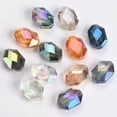 thumbnail image 1 of U8MO 10pcs 18x12mm Oval Faceted Crystal Glass Loose Crafts Beads for Jewelry Making-Random Mixed, 1 of 5