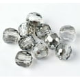 thumbnail image 1 of U8MO 10pcs 8mm 10mm 12mm 14mm Cylinder Crystal Glass Loose Beads for Jewelry Making-10mm-Clear Gray, 1 of 4
